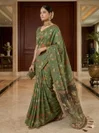 KT 2079 Handloom Digital Printed Saree Wholesale Clothing Distributors In India